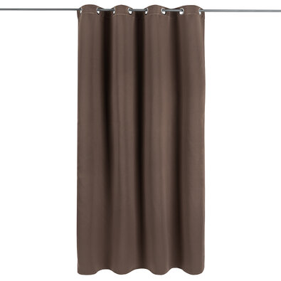 Draperie blackout Arwen maro închis, 140 x 245 cm