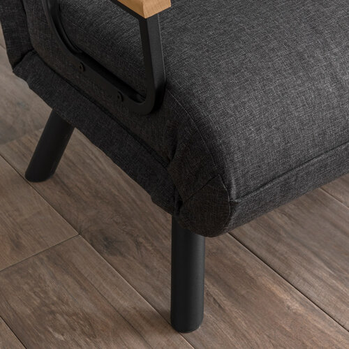 Křeslo Sando Single Dark Grey