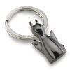 Breloczek na klucze Diavolo 2,8 cm, czarny