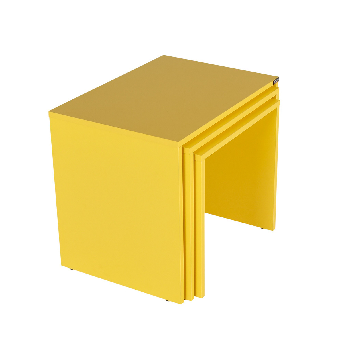 Product detail of Odkládací stolek SHP Yellow, 3 ks