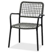 Autronic Kerti szett 1+2, fém, polirattan, szürke,AZ-L1103 GREY