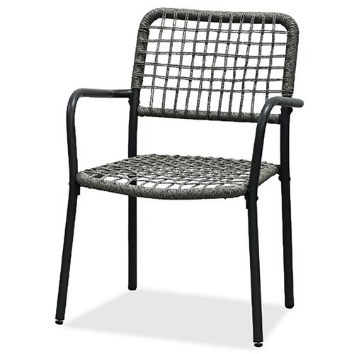 Zestaw ogrodowy Autronic 1+2, metal, polyratan, szary, AZ-L1103 GREY