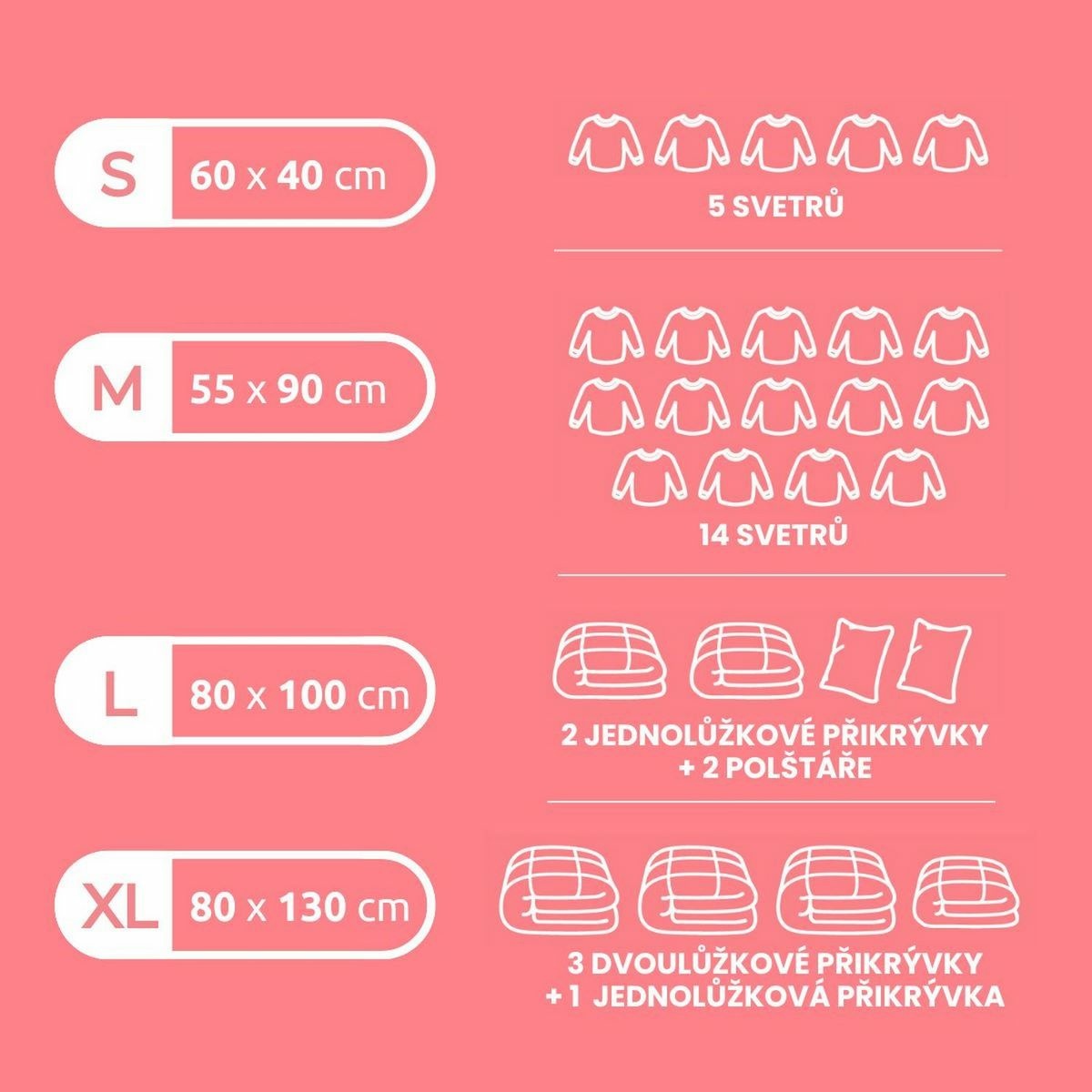 Compactor Sada vakuových úložných pytlů Bag Aspispace, 10 ks - thumb (10)