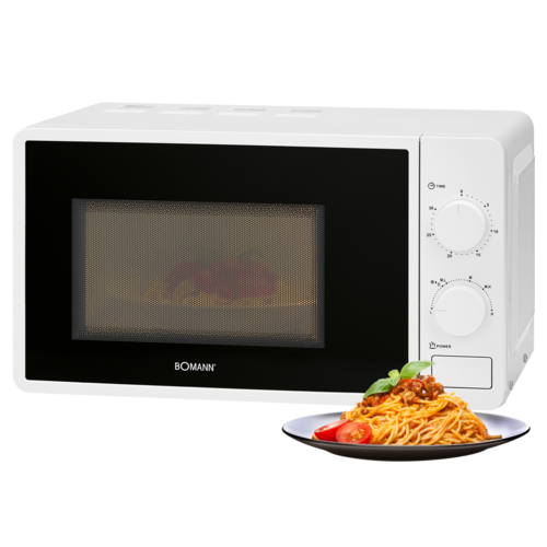 Bomann MW 6014 CB mikrohullámú sütő, 20 l, fehér
