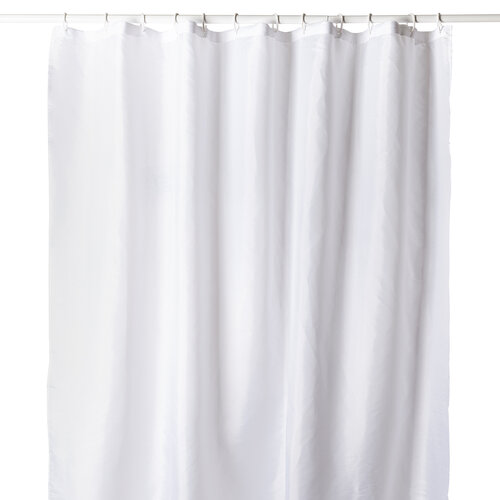 Sprchový závěs bílá, 180 x 180 cm