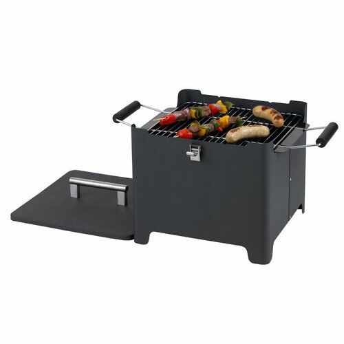 Tepro 1142 Grill Chill&amp;Grill Cube, antracit,54 x 36 x 35 cm
