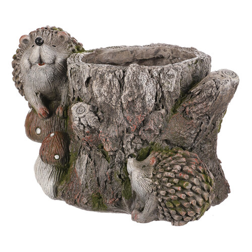 Ambalaj pentru flori, Butuc cu arici, 35 x 22 x 23 cm, MgO