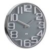 Future Time FT7010GY Numbers Designové nástěnné hodiny, pr. 30 cm