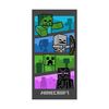 Kinderbadetuch Minecraft Mobs Monsters, 70 x 140 cm