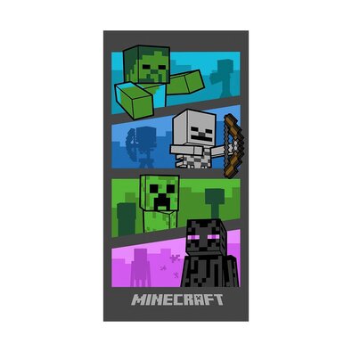 Prosop pentru copii Minecraft Mobs Monsters , 70 x140 cm