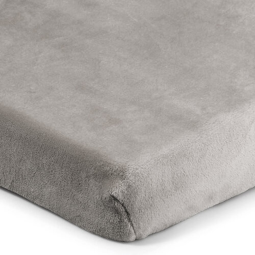 4Home простирадло мікрофланель сірий, 160 x 200 см