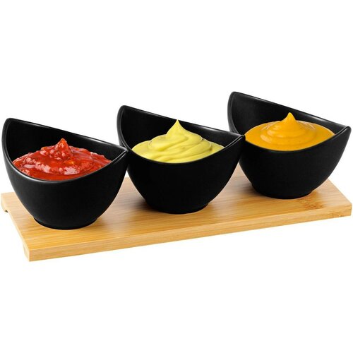 Set de servire Florina Adria, negru