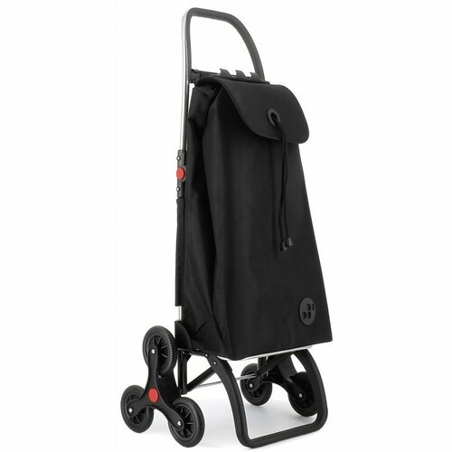 Rolser Nákupná taška s kolieskami do schodov I-Max 6 Logic, čierna