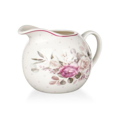 Banquet Cană ceramică pentru lapte Rose 250 ml
