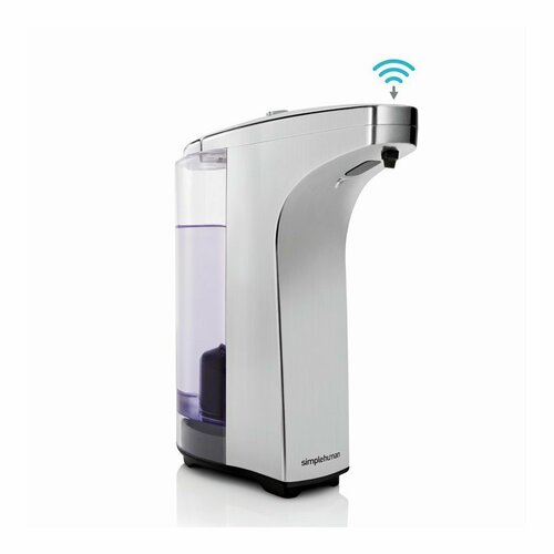 Simplehuman Brezdotični dozirnik za milo 237 ml,mat nikl