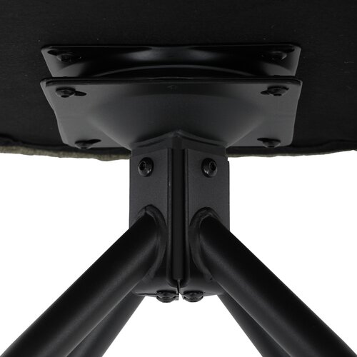 Zestaw krzeseł obiadowych z mechanizmem zwrotnymHC-536 GRN2, 2 szt.