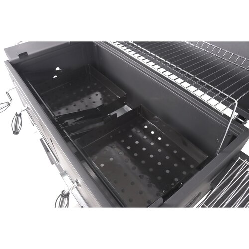 Cattara 13047 Royal Grande 3X l faszénes grill,162 x 108,5 x 64 cm