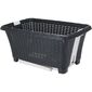 Coș de rufe reciclat cu picioare 60 x 40 x 58 cm,antracit