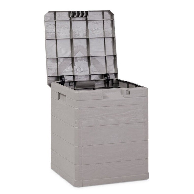 Aldo Úložný box na polstry Woody šedá, 90 l