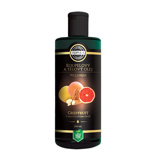 Obrázok Topvet Telový olej Grapefruit, 200 ml 