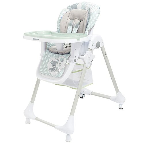 Baby Mix Detská jedálenská stolička Infant, zelená
