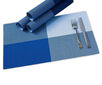 Suport farfurie DeLuxe, albastru, 30 x 45 cm, set 4 buc.