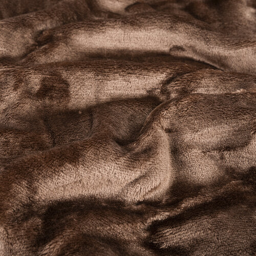 Плед Aneta темно-коричнева, 150 x 200 см