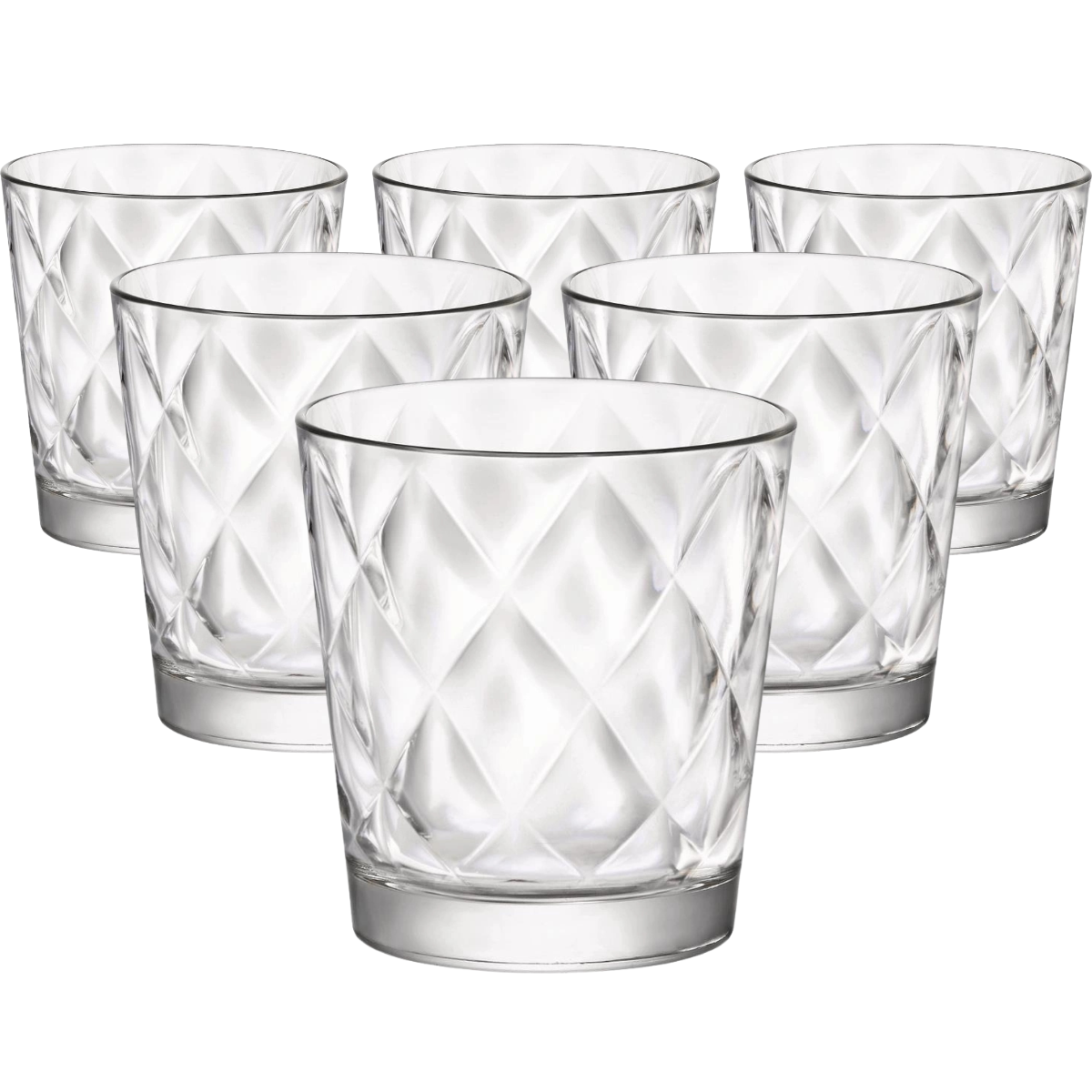 Bormioli Rocco 6dílná sada sklenic Kaleido, 240 ml, 240 ml