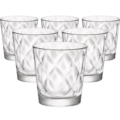 Bormioli Rocco 6 db-os Kaleido pohár szett 240 ml