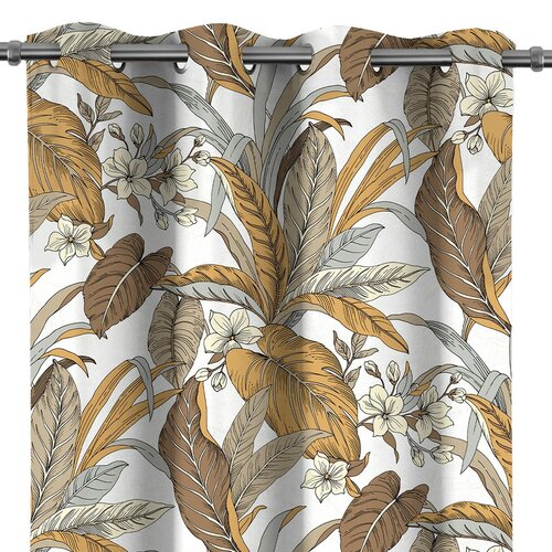 Restilo Závěs Blackout Canopy hnědá, 140 x 245 cm
