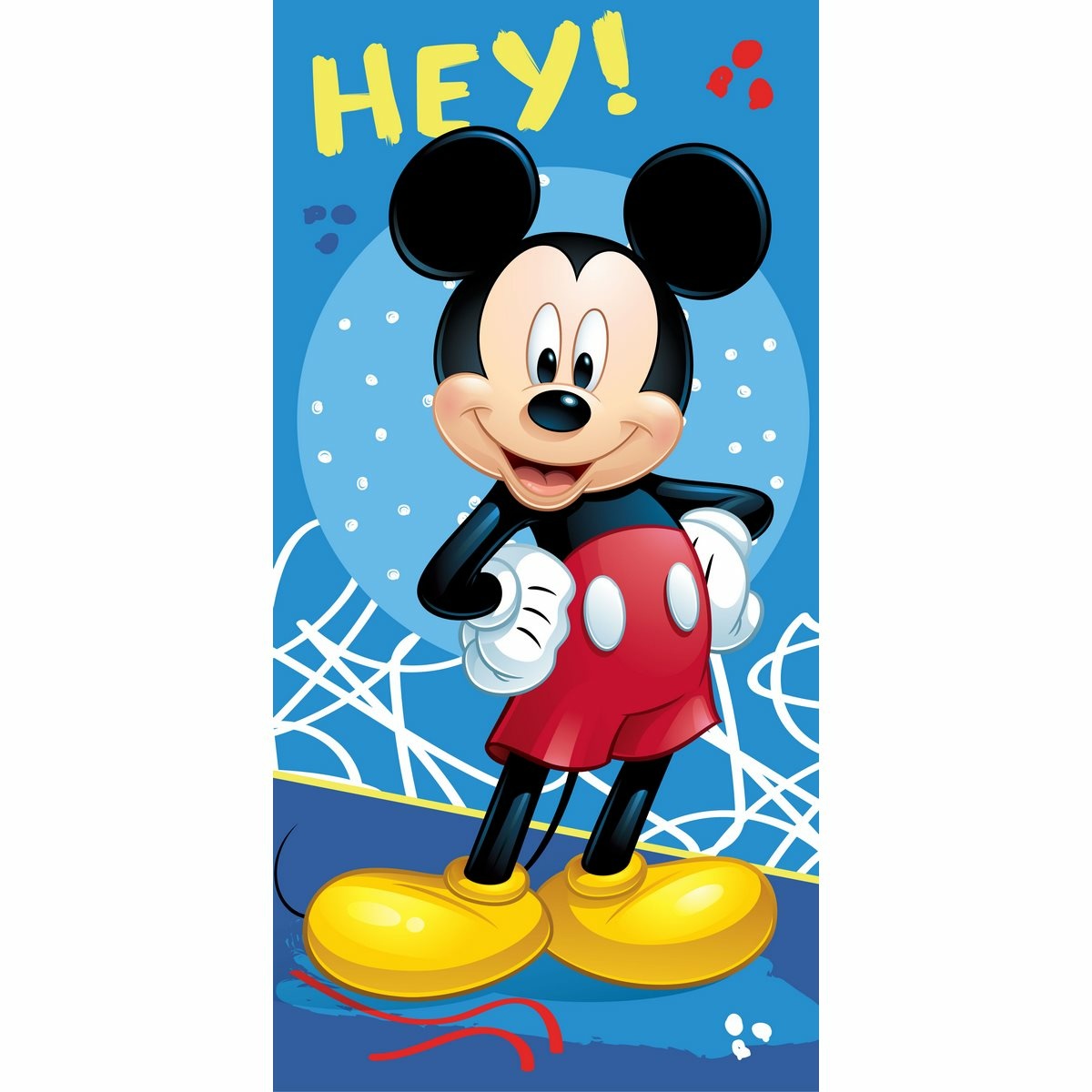 Obrázok Froté Osuška Mickey Mouse 03 70x140 cm 100% bavlna Jerry Fabrics