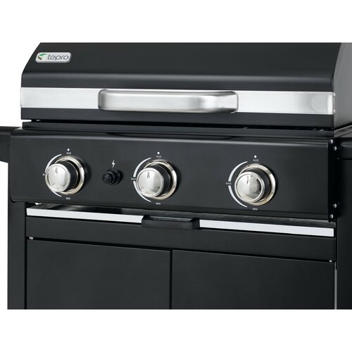 Tepro 3152 Grătar cu gaz Mayfield 3, 3 arzătoare,127 x 58 x 103 cm