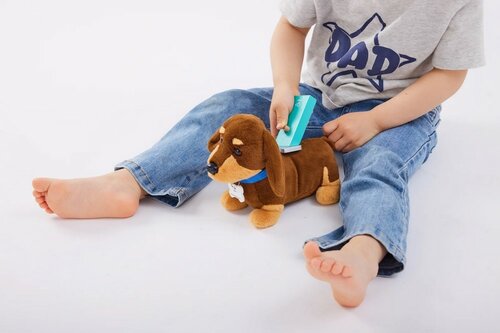 Hape Veterinarski set - Negovanje mladičkov