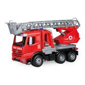 Mașină Pompieri Lena MercedesBenz Arocs, cu pompă de apă, 47 cm