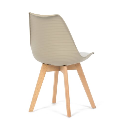 Scaun de sufragerie CT-X7055 WT, bej