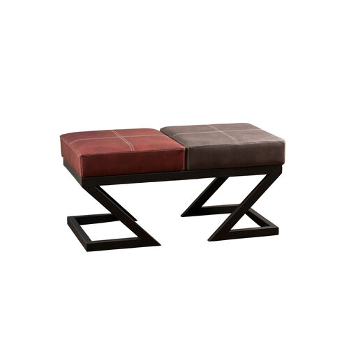 Brda Anthracite and Claret Red pad