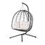 Happy Green Hängesessel aus Rattan Villa Big, 120 x 110 x 200 cm