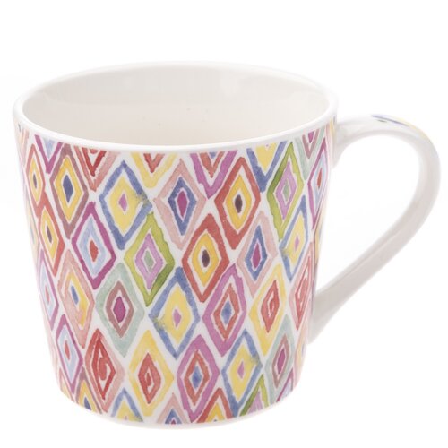 Porcelános csésze Rhombus, 400 ml