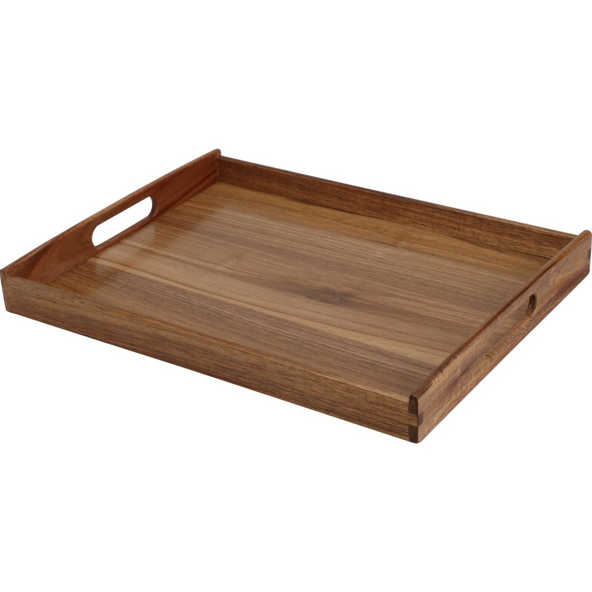 Excellent Houseware Taca do serwowania z drewna akacjowego 40 x 30 x 4,5 cm