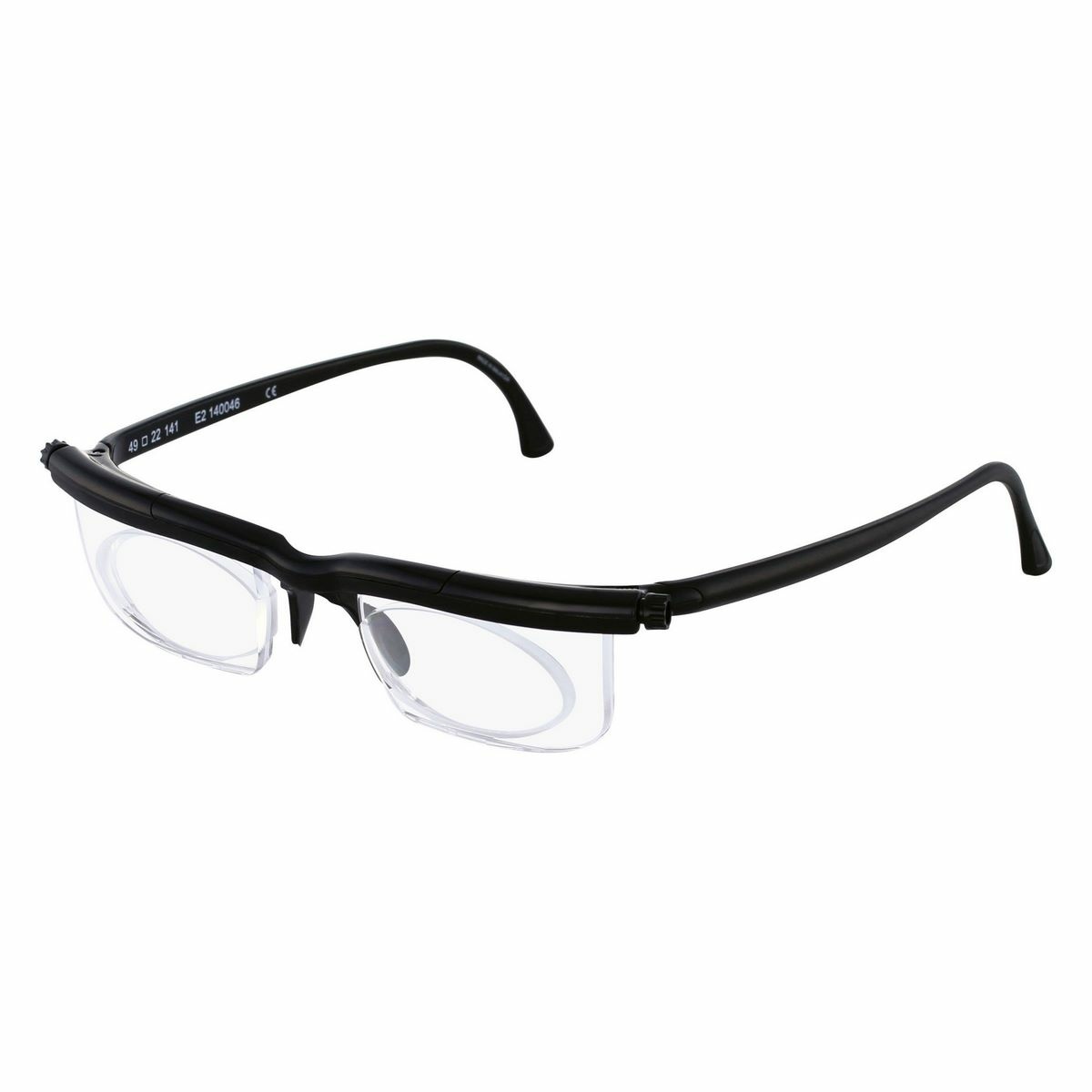 Nastavitelné dioptrické brýle Adlens, černá