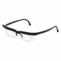 Adlens Einstellbare Dioptrienbrille,schwarz