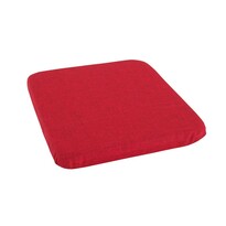 B.E.S. Petrovice Подушка для сидіння зі шнурками, червоний, 40 x 40 см