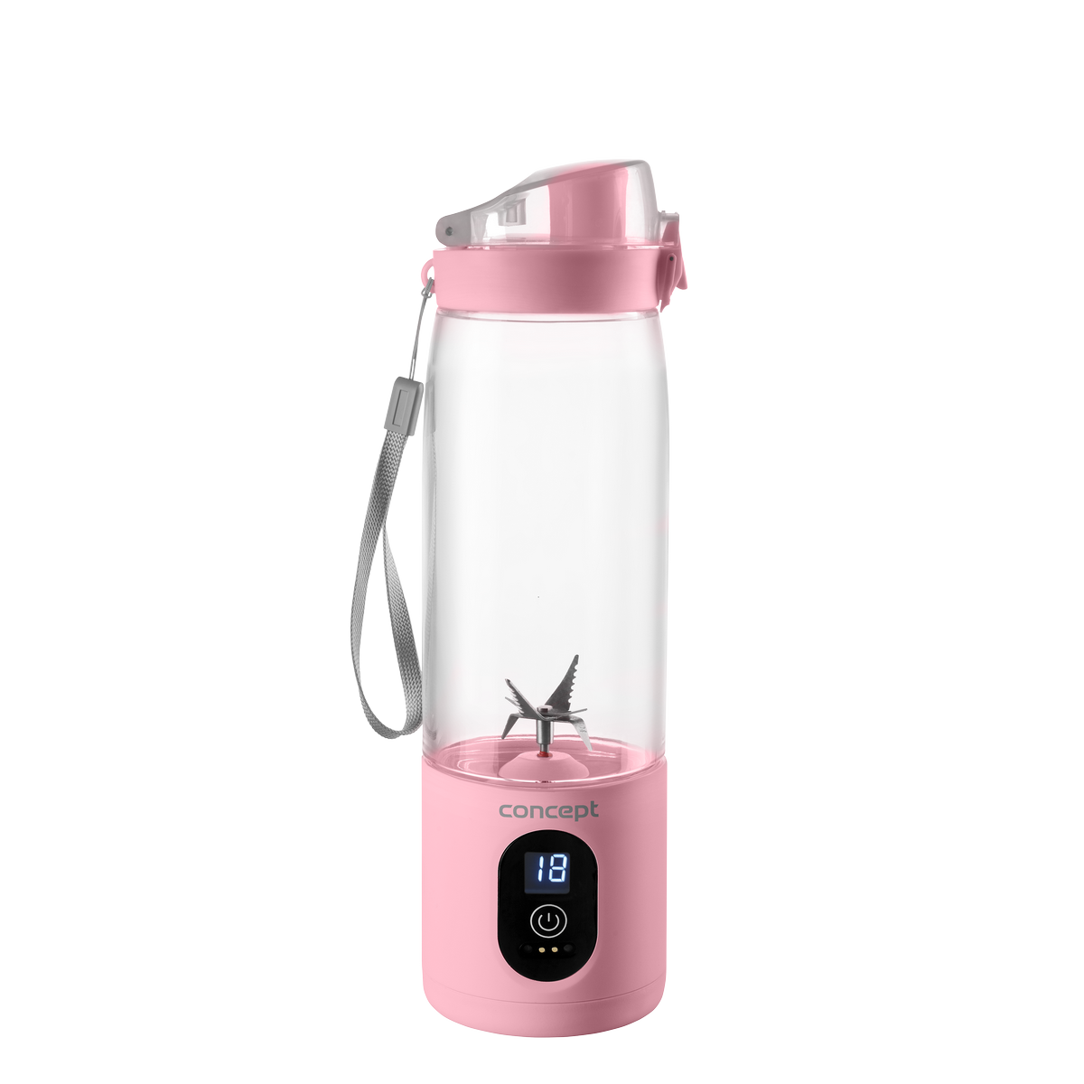 FitMaker Concept SM4003 reîncărcabil pentrusmoothie, roz