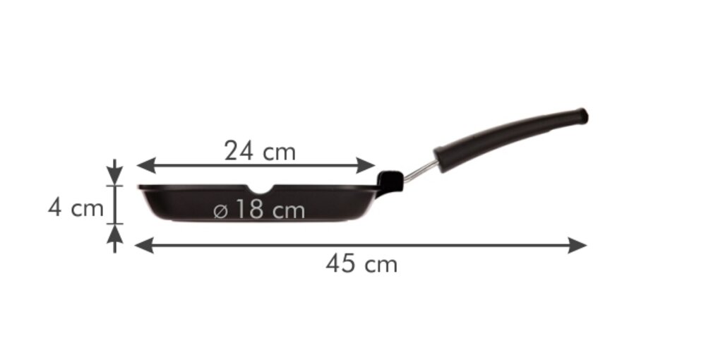 Tescoma PREMIUM Grill serpenyő, 34 x 24 cm