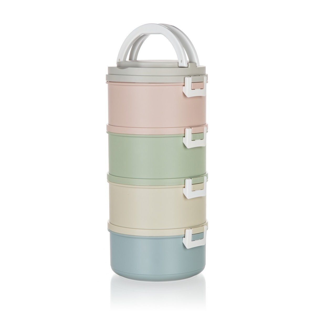 Banquet Avanza műanyag ételhordozó, 2,8 l, 4 db-os szett multicolor termék 2. képe