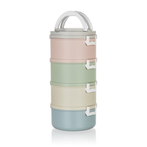 Banquet Plastični prenosni lonec Avanza, 2,8 l, 4deli, večbarven