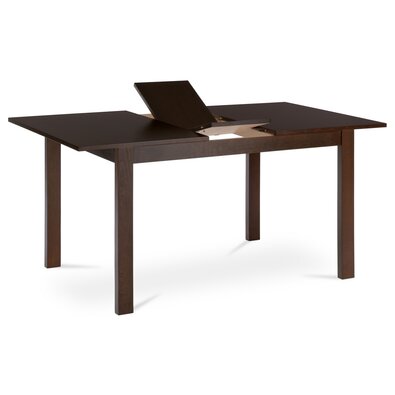 Rozkladací jedálenský stôl 120-150 x 80 cm, orech