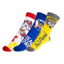 Dětské ponožky Tlapková patrola, velikost 27-30, 3 páry