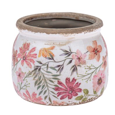 Керамічне кашпо для квіткового горщика Vintage florist, 12 x 9,5 см