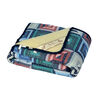 Merino patchwork gyapjú takaró, 140 x 200 cm